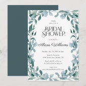 Eenvoudig modern minimaal eucalyptusVrijgezellenfe Kaart (Voorkant / Achterkant)