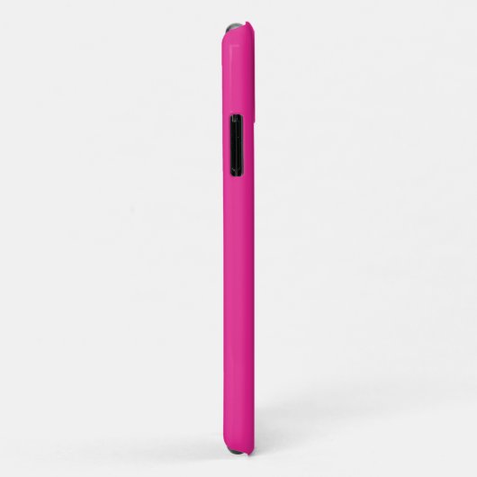 Eenvoudig modern - minimaal - Fuschia roze Case-Mate iPhone Case (Achterkant/rechts)