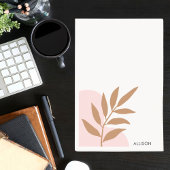 Eenvoudig Modern Minimaal Roze & Wit Post-it® Notes