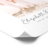 Eenvoudig modern, minimalistisch alternatief voor  poster (Hoek)