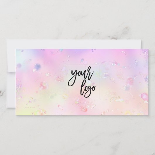 eenvoudig modern minimalistisch cadeaukaartencerti (Achterkant)