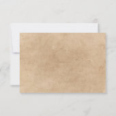 Eenvoudig modern minimalistisch kraftpapier Voeg l (Achterkant)