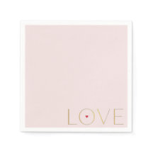 Eenvoudig Modern Minimalistisch LIEFDE Papier ````