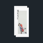 Eenvoudig modern, minimalistisch menu met foto-wed<br><div class="desc">Eenvoudig modern,  minimalistisch menu met foto-weddenschap</div>