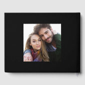 Eenvoudig Modern Minimalistisch Script Bruiloft me Gastenboek (Achterkant)