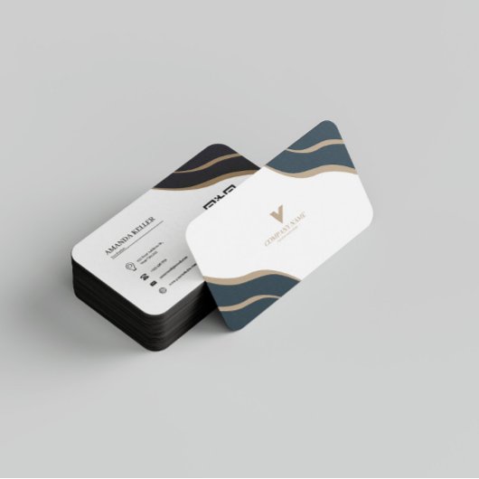 Eenvoudig modern minimalistisch visitekaartje
