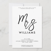 Eenvoudig modern minimalistisch Vrijgezellenfeest