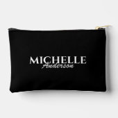 Eenvoudig modern Monogram Etui (Achterkant)