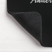 Eenvoudig modern Monogram Muismat (Hoek)