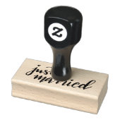 Eenvoudig Modern Net Getrouwd Handgeschreven Scrip Rubberstempel (Stempel)
