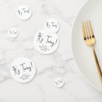 Eenvoudig Modern Neutraal Baby shower Het is Tweel