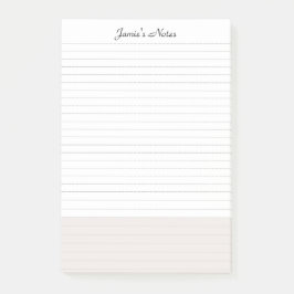 Eenvoudig Modern Pastel Colorblock Post-it® Notes
