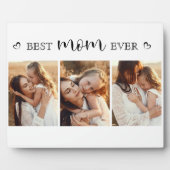 Eenvoudig modern persoonlijk cadeau voor Moeder Fo Fotoplaat (Voorkant)