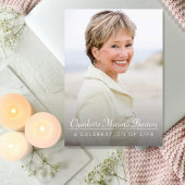 Eenvoudig Modern Photo Folded Program Programma