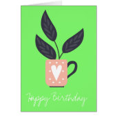 Eenvoudig modern plant pastel (Voorkant)