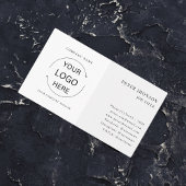 Eenvoudig Modern Professioneel Bedrijf logo Visitekaartje