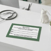Eenvoudig , Modern , QR Code Dierenziekenhuis Visitekaartje