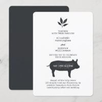 Eenvoudig modern Rustic Country Farmhouse Weddensc