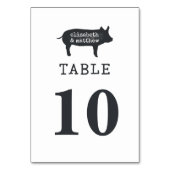 Eenvoudig modern Rustic Country Farmhouse Weddensc Kaart (Achterkant)