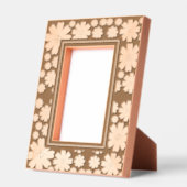 Eenvoudig modern Schattige bloemmotief Gegraveerde Lijstjes (Links)