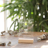 Eenvoudig Modern Schattige Social Media Sharing Si Acryl Bord