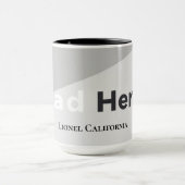 Eenvoudig Modern Schoon Minimalistisch Papa Held G Mok (Midden)