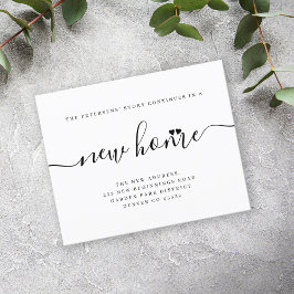 Eenvoudig modern script bewegende aankondiging voo