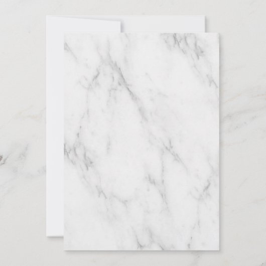 Eenvoudig Modern Script Bridal Luncheon Kaart (Achterkant)