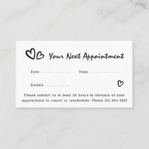 Eenvoudig Modern Script Heart Logo Black Business