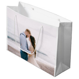 Eenvoudig modern Script Heart Weddenschap Bedankt Groot Cadeauzakje