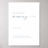 Eenvoudig modern script in geheugen van teken | Bl Poster (Voorkant)