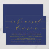 EENVOUDIG MODERN SCRIPT | REPETITIE DINER UITNODIG KAART (Voorkant / Achterkant)