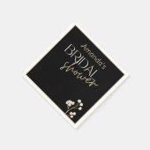 Eenvoudig Modern Script-Vrijgezellenfeest Servet (Hoek)
