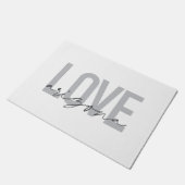 Eenvoudig, modern, stedelijk, cool design Love Ari Deurmat (Schuin)