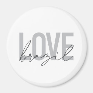 Eenvoudig, modern, stedelijk, cool design Love Bra Magneet