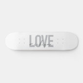 Eenvoudig, modern, stedelijk, cool design Love Mic Persoonlijk Skateboard (Horizontaal)