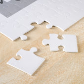 Eenvoudig, modern, stedelijk, cool design Love Min Legpuzzel (Zijkant)