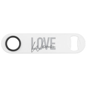 Eenvoudig, modern, stedelijk, cool design Love Wis Speed Flessenopener