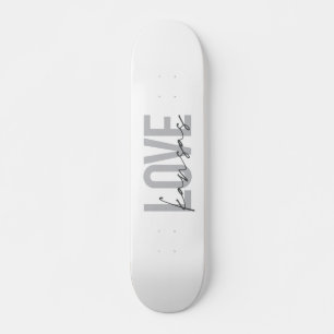 Eenvoudig, modern, stedelijk, cool design van Love Persoonlijk Skateboard