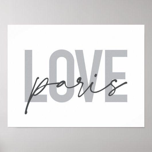 Eenvoudig, modern, stedelijk, cool design van Love Poster (Voorkant)