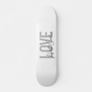 Eenvoudig, modern, stedelijk design Love North Car Persoonlijk Skateboard