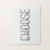 Eenvoudig, modern, stedelijk, koel ontwerp Kies Na Legpuzzel (Verticaal)