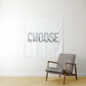 Eenvoudig, modern, stedelijk, koel ontwerp Kies Na Wandkleed (In situ)