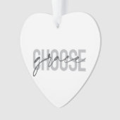 Eenvoudig, modern, stedelijk, koel ontwerp Kies vo Ornament (voorkant)