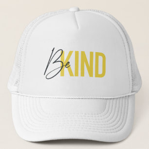 Eenvoudig, modern, stijlvol, levendig design in de trucker pet