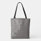 Eenvoudig Modern Tote Bag (Achterkant)