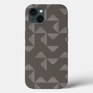 Eenvoudig, modern, trendgeometrisch grafisch patro Case-Mate iPhone case