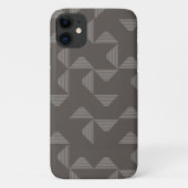 Eenvoudig, modern, trendgeometrisch grafisch patro Case-Mate iPhone case (Achterkant)
