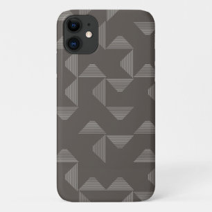 Eenvoudig, modern, trendgeometrisch grafisch patro Case-Mate iPhone case