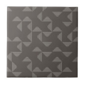 Eenvoudig, modern, trendgeometrisch grafisch patro tegeltje (Voorkant)